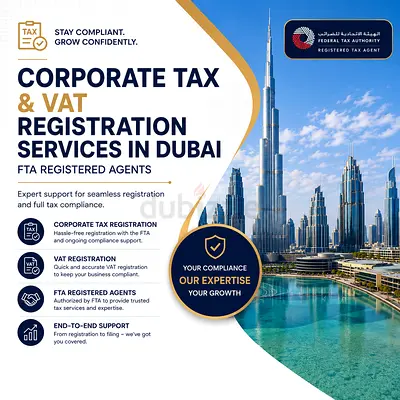 Corporate Tax  VAT Registration Services | FTA Registered Experts