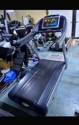 Used Technogym Treadmill with Touchscreen — Good Working Condition