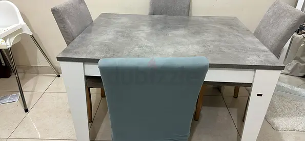 Dinning table and chairs