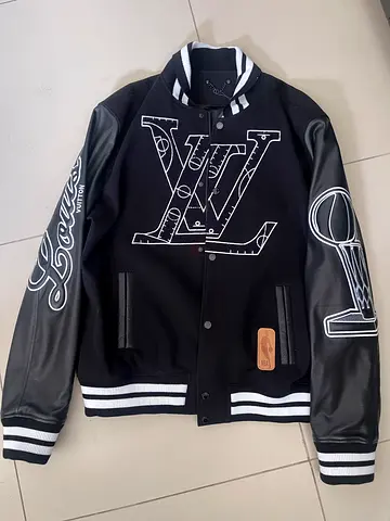 LOUIS VUITTON X NBA - Varsity Leather Jacket