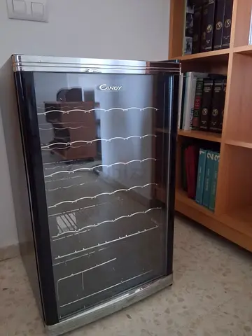 Candy glass-door wine cooler / mini fridge - good condition
