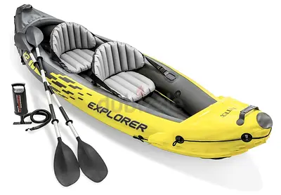 Kayak set + life vests