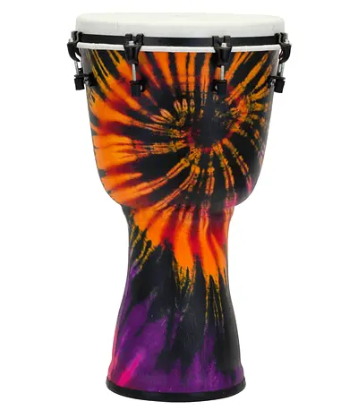 Pearl 14 Top Tuned Djembe Synthetic Shell Purple Haze Finish - Brand New
