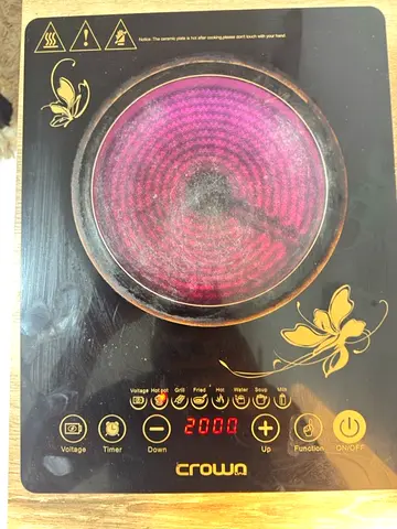 Crown Single-Burner Electric Hot Plate - Used