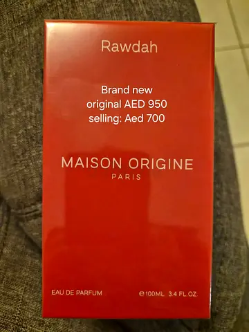 Maison Origine Rawdah Eau de Parfum 100ml - Brand New, Sealed