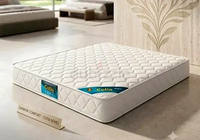 Cotia Series Damask Comfort Mattress - Queen/King (like new)