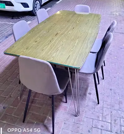 Dining table with 6chairs set for sale