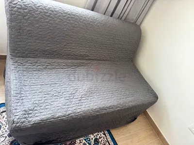 Foldable Grey Guest Mattress / Floor Sofa Bed - Good Condition