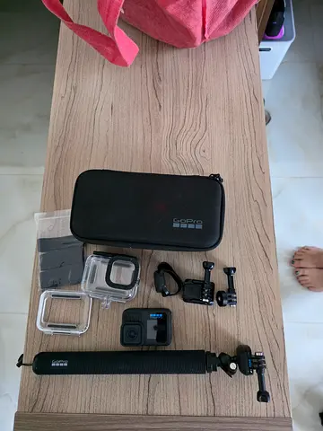 GoPro HERO 13 with accessories bundle (case, mounts, pole, housing)