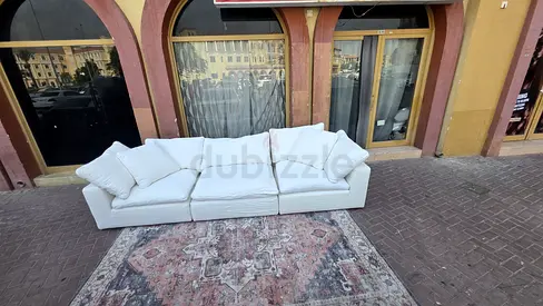Marina home luscious feather filled sofa