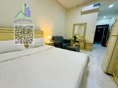 للايجار الشهرى | استوديو | فرش فندقي | عجمان المويهات 2