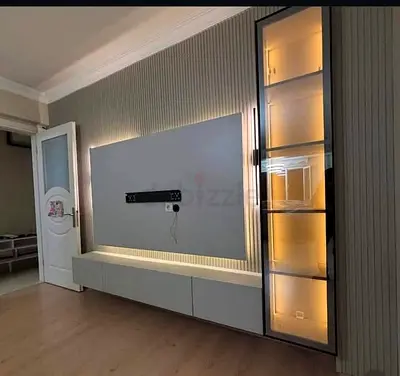 Modern Floating TV Wall Unit