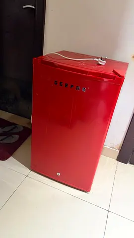 Red Geepas Mini Fridge - Good Working Condition