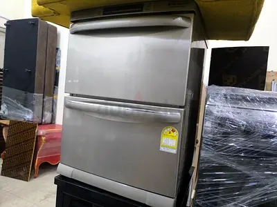 LG Stainless steel double-drawer freezer- good condition