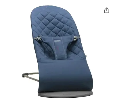 BabyBjörn Bouncer Balance Soft - Navy/ denim