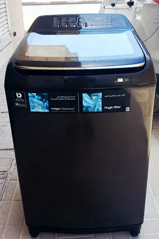 Good working condition 12.5kg toplod washing machine brand SAMSUNG