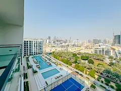 Furnished | Park and Pool View | Flexible Cheque