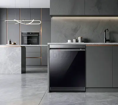 Samsung Bespoke Built-Under Dishwasher – 15 Place Settings | Auto Open Door