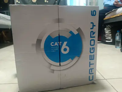 2 No. Brand new CAT6 Ethernet Network Cable Box - Category 6 (Sealed)