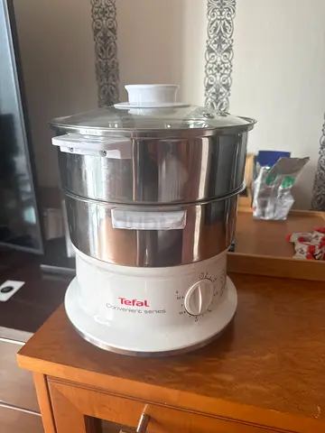Tefal Electric Food Steamer - 3-Tier Stainless Steel
