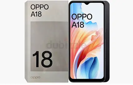 Oppo A18 4G Glowing Black 128GB + 4GB Dual-SIM