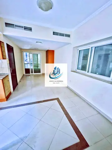 Studio available with balcony Good size just 25 k Al nadha shahraj