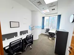 Affordable 165 Sqft Fully Furnished Office Space for Rent in Barsha Heights