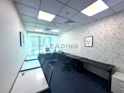Fitted Furnished Office | Burj Khalifa View | Prime Tower Business Bay