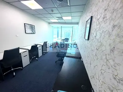 Fitted Furnished Office | Burj Khalifa View | Prime Tower Business Bay