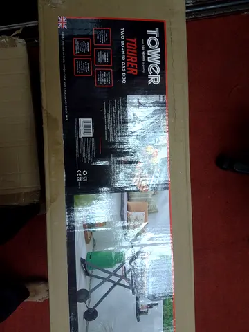 Tower Tourer Two Burner Gas BBQ