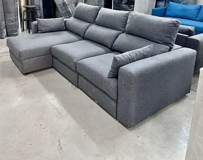 Ikea Eskelstuna L shape sofa bed Dark gray