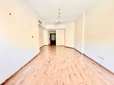 Luxury 2bhk Stylish wooden flooring Close kitchen 6 cheques payment Near muwelaih park parking main
