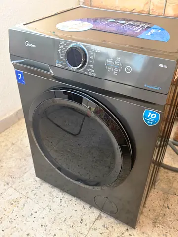 Midea Front Load Washing REPAIR NEEDED Machine - 7kg, Dark Grey,