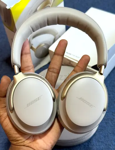 Bose qc ultra Noise Cancelling Wireless Headphones - Sandstone (Used, Good Condition)