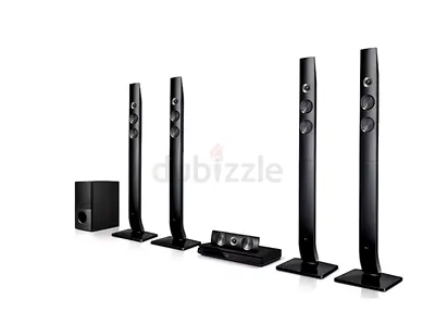 LG Home theater LHD756, 5.1ch Surround system (4 Tallboy), 1,200W, Bluetooth, FM radio, Bass Subwoof