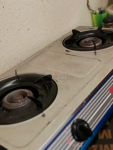 2-Burner Stainless Steel Gas Stove - Working Condition
