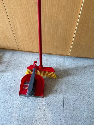 Broom and Dustpan Set - Good Condition