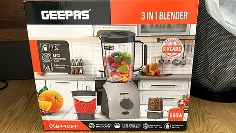 Geepas 3 in 1 blender