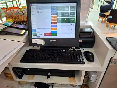 Full POS System with Printer and Samba POS Software (Life Access)