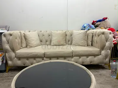 Sofa set for sale with table