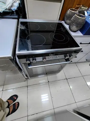 Siemens latest model full electric ceramic 4 hobs stove oven fan cooking range 60x60