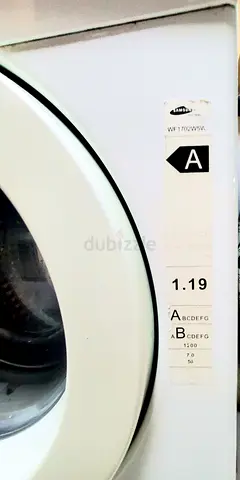 Front load Samsung Washing machine 7kg