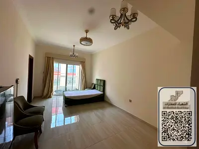 استديو مفروش مع بلكونه مع نت مجانى بالجرف 2 خلف المدرسة الوطنيه