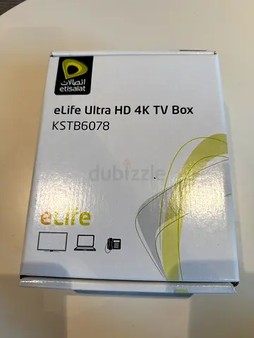 elife Ultra HD 4K TV Box KSTB6078 - Unused in Box