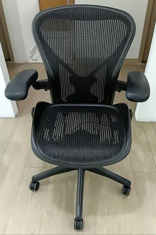 Herman Miller Aeron-style Ergonomic Office Chair - Black Mesh Type B And C for sale ultimate comfort