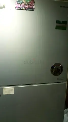 Used Hitachi Double-Door Refrigerator - Good Working Condition