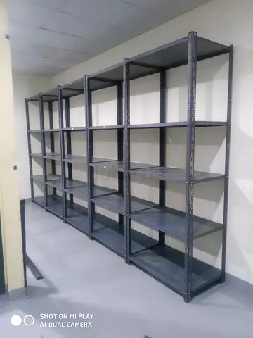 Heavy Duty Metal Storage Shelving Units - 5 Sections, 4-Tier