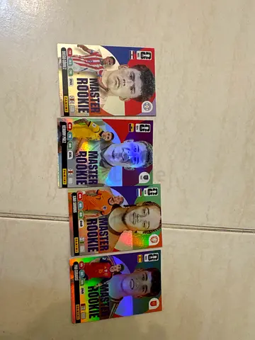 4 master rookie fifi panini cards