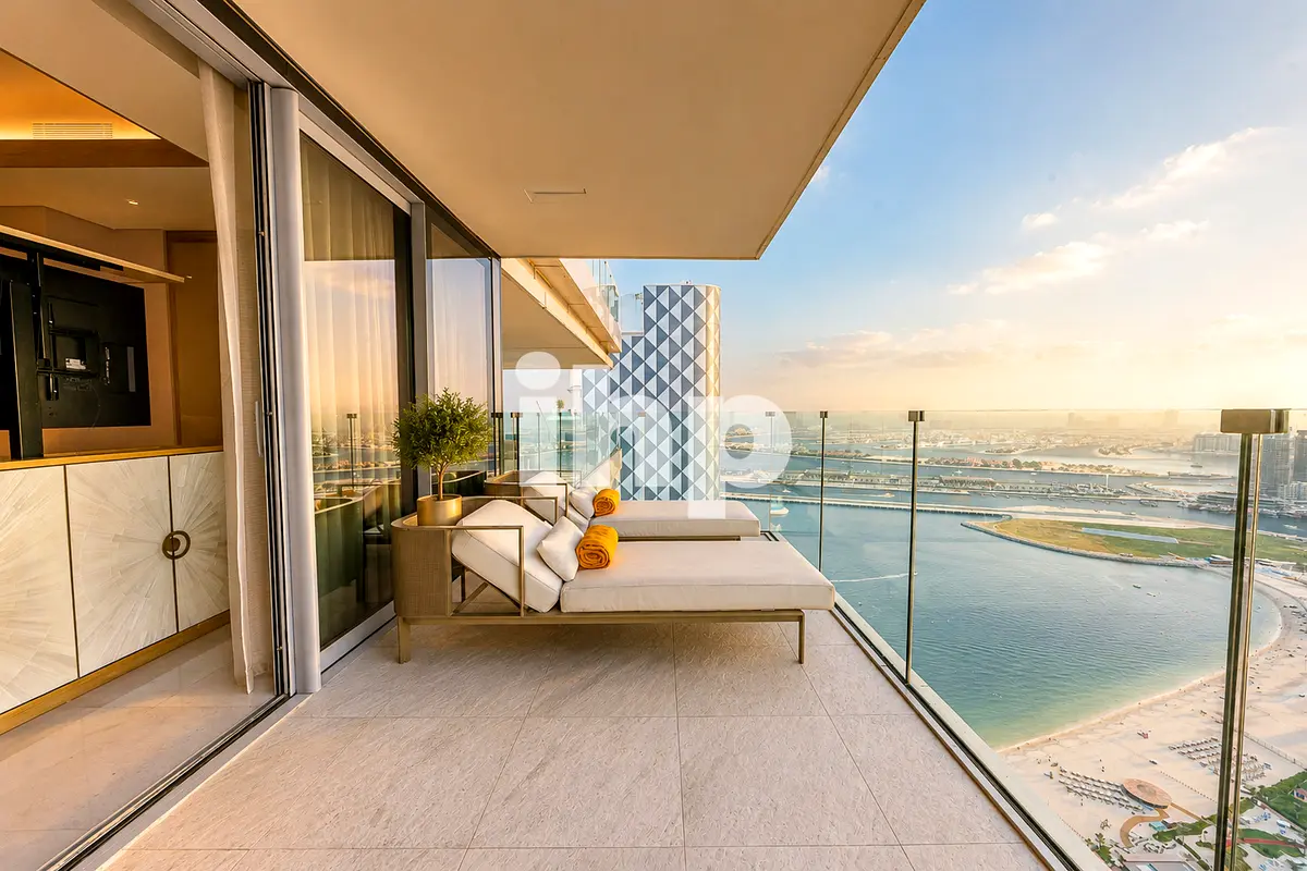 OP Price | High Floor | Palm jumeriah & Sea views