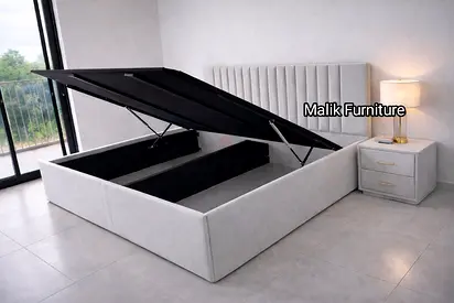 New Queen size bed Hydraulic storage bed queen bed Hydraulic bed double bed family bed lift up bed